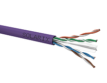  Kabel instalacyjny Solarix CAT6 UTP LSOH D<sub>ca</sub>-s2,d2,a1  450 MHz 100m/box SXKD-6-UTP-LSOH - Solarix - Kable instalacyjne