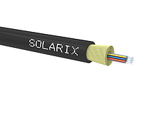 DROP1000 kabel Solarix 16f 9/125, 3,6mm LSOH E<sub>ca</sub> czarny 500m SXKO-DROP-16-OS-LSOH - Solarix - Światłowody