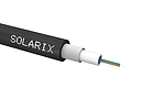 Uniwersalny kabel CLT Solarix 4vl 50/125 LSOH E<sub>ca</sub> OM4 czarny SXKO-CLT-4-OM4-LSOH - Solarix - Światłowody