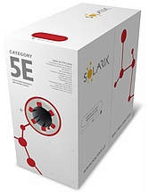 Product Kabel instalacyjny Solarix CAT5E FTP LSOH D<sub>ca</sub>-s1,d2,a1 box 305 m, SXKD-5E-FTP-LSOH - Solarix - Kable instalacyjne