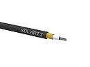 Kabel światłowodowy do wdmuchiwania MINI Solarix 4vl 9/125 HDPE F<sub>ca</sub> czarny SXKO-MINI-4-OS-HDPE - Solarix - Światłowody