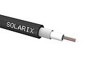 Uniwersalny kabel światłowodowy CLT Solarix 8f 9/125 LSOH E<sub>ca</sub> czarny SXKO-CLT-8-OS-LSOH - Solarix - Światłowody