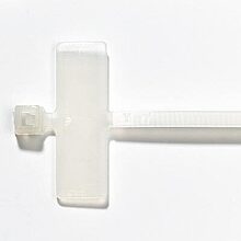 Opaska kablowa z etykietą 2,4 x 103 mm, biała, SXSPS-103-WH - Solarix - Narzędzia