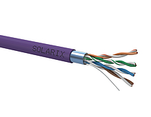 Kabel instalacyjny Solarix CAT5E FTP LSOH D<sub>ca</sub>-s1,d2,a1 szpula 500 m SXKD-5E-FTP-LSOH - Solarix - Kable instalacyjne