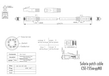 Product Patchcord CAT5E UTP PVC 2m szary non-snag-proof C5E-155GY-2MB - Solarix - Patchcordy