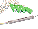 Splitter PLC 1*2 SC/APC 1m G657.A1 - Solarix - Splittery