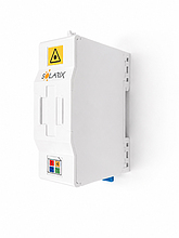 Product Skrzynka optyczna na szynę DIN do 4 złączy SC SXOB-SC-DIN-4 - Solarix - Fiber Management