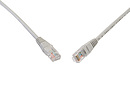 Patchcord CAT5E UTP PVC 0,5m szary non-snag-proof C5E-155GY-0,5MB - Solarix - Patchcordy