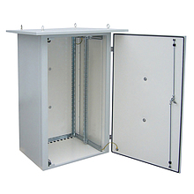 Product Szafka termo izolowana LC-07, 15U 700 x 400, RAL 7035 bez wentylatorów  LC-07-15U-74-25001-00-G - Solarix - Zewnetrzna IP55 z izolacją