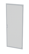 Drzwi metalowe do LC-50, 42U, szerokość 800 mm, perforowane, kolor RAL 7035, zamek 1-punktowy - Solarix - Akcesoria