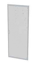 Drzwi metalowe do LC-50, 42U, szerokość 800 mm, perforowane, kolor RAL 7035, zamek 1-punktowy - Solarix - Akcesoria