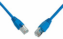 Patchcord CAT5E SFTP PVC 0,5m niebieski snag-proof C5E-315BU-0,5MB - Solarix - Patchcordy