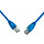 Product Patchcord CAT5E SFTP PVC 0,5m niebieski snag-proof C5E-315BU-0,5MB - Solarix - Patchcordy