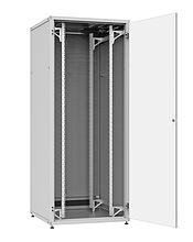 Product Szafa LC-50 42U, 800x800 RAL 7035, szklane drzwi - Solarix - Stojące 19"