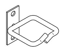 Product Wspornik oczkowy D2 40x40mm, VH-D2-44 - Solarix - Akcesoria 19"