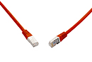 10G patchcord CAT6A SFTP LSOH 0,5m czerwony non-snag-proof C6A-315RD-0,5MB - Solarix - Patchcordy