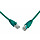 Patchcord CAT6 SFTP PVC 0,5m zielony snag-proof C6-315GR-0,5MB - Solarix - Patchcordy