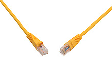 Patchcord CAT5E UTP PVC 10m żółty snag-proof C5E-114YE-10MB - Solarix - Patchcordy