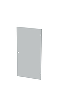 Drzwi metalowe do LC-50, 24U, szerokość 600 mm, pełne, kolor RAL 7035, zamek 1-punktowy - Solarix - Akcesoria