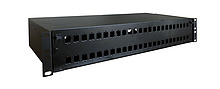 Product Panel przełącznicy 2U na 48 adapterów SC simplex RAL7035 - Solarix - Przełącznice światłowodowe