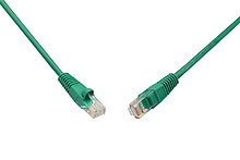 Patchcord CAT5E UTP PVC 5m zielony snag-proof C5E-114GR-5MB - Solarix - Patchcordy