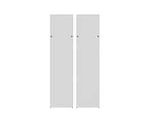 Product Panel przegrodowy do szaf szeregowych w serii 42U, 1200 mm, RAL 7035 - Solarix - Centrum przetwarzania danych