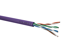 Kabel instalacyjny Solarix CAT5E UTP LSOH  D<sub>ca</sub>-s1,d2,a1 100m/box SXKD-5E-UTP-LSOH - Solarix - Kable instalacyjne