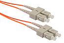 Patchcord Solarix 50/125 SCpc/SCpc MM OM2 3m duplex SXPC-SC/SC-PC-OM2-3M-D - Solarix - Patchcordy