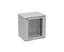 Szafa naścienna GrandN 12U 450mm,drzwi szkalne, RAL 7035, GrandN-12U-645-11-G - Solarix - Naścienne 19"