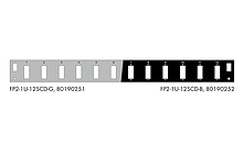 Product Panel przełącznicy 1U na 12 adapterów SC duplex - BK v2 FP2-1U-12SCD-B - Solarix - Przełącznice światłowodowe