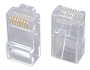 Konektor RJ45 CAT5E UTP 8p8c nieekranowany na drut KRJ45/5SLD - Solarix - Konektory