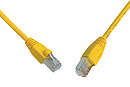 Patchcord CAT5E SFTP PVC 3m żółty snag-proof C5E-315YE-3MB - Solarix - Patchcordy