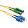 Patchcord światłowodowy 9/125 E2000apc/SCupc SM OS 1m duplex SXPC-E2000/SC-UPC-OS-1M-D - Solarix - Patchcordy