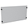 Panel zaślepiający szybkiego montażu 19" 6U RAL7035, ZPR-06-G - Solarix - Akcesoria 19"
