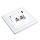 Product Gniazdko Solarix CAT5E UTP 2 x RJ45 pod tynk, białe SX9-2-5E-UTP-WH - Solarix - Gniazdka