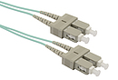 Patchcord Solarix 50/125 SCpc/SCpc MM OM3 3m duplex SXPC-SC/SC-PC-OM3-3M-D - Solarix - Patchcordy