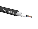 Uniwersalny kabel CLT Solarix 8wł 50/125 LSOH E<sub>ca</sub> OM4 czarny SXKO-CLT-8-OM4-LSOH - Solarix - Światłowody