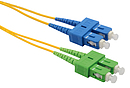 Patchcord światłowodowy 9/125 SCapc/SCupc SM OS 1m duplex SXPC-SC/SC-APC/UPC-OS-1M-D - Solarix - Patchcordy