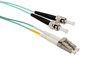 Patchcord Solarix 50/125 LCpc/STpc MM OM3 2m duplex SXPC-LC/ST-PC-OM3-2M-D - Solarix - Patchcordy