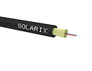 DROP1000 kabel Solarix 2f 9/125, 2,8mm LSOH E<sub>ca</sub> czarny 500m SXKO-DROP-2-OS-LSOH - Solarix - Światłowody