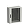 Product Naścienna szafa zewnętrzna LC-20 15U 600x300 drzwi szklane 3 - punktowy zamek LC-20-15U-63-12-G - Solarix - Zewnetrzne z wyższym IP
