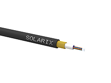 Kabel światłowodowy do wdmuchiwania MINI Solarix 8wł 9/125 HDPE F<sub>ca</sub> czarny SXKO-MINI-8-OS-HDPE - Solarix - Światłowody