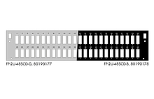 Product Panel przełącznicy na 48 adapterów SC duplex - RAL7035 - Solarix - Przełącznice światłowodowe