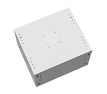 Product Szafa naścienna składana SENSA LITE 12U 450mm, drzwi blaszane, RAL 7035, SENSA-L-12U-545-21-G - Solarix - Naścienne 19"