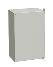 Product Naścienna szafa zewnętrzna LC-20 21U 600x300 drzwi blaszane 3 - punktowy zamek LC-20-21U-63-22-G - Solarix - Zewnetrzne z wyższym IP