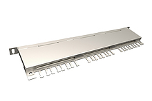 Product 19" patch panel Solarix 24xRJ45 CAT6 STP z wspornikiem 0,5U SX24HD-6-STP-SL  - Solarix - Patch panele