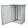 Szafka termo izolowana LC-07, 15U 700 x 400, RAL 7035 wentylator w lewej ściance LC-07-15U-74-25002-0L-G - Solarix - Zewnetrzna IP55 z izolacją