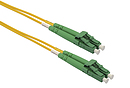 Patchcord Solarix 9/125 LCapc/LCapc SM OS1 1m duplex SXPC-LC/LC-APC-OS1-1M-D - Solarix - Patchcordy