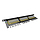 Product 19" patch panel Solarix 24xRJ45 CAT6 UTP z wspornikiem 0,5U czarny SX24HD-6-UTP-BK - Solarix - Patch panele