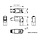 Product Konektor MPTL 90° RJ45 CAT5E STP samozaciskowy SXRJ45-5E-STP-BK-SA-U - Solarix - Konektory